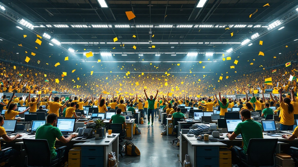Gráfico de dados original da Golmetria sobre novidade de Brasil na Copa do Mundo, em estilo premium de jornalismo de dados; sem fotos reais, sem semelhança de pessoas reais e sem escudos.