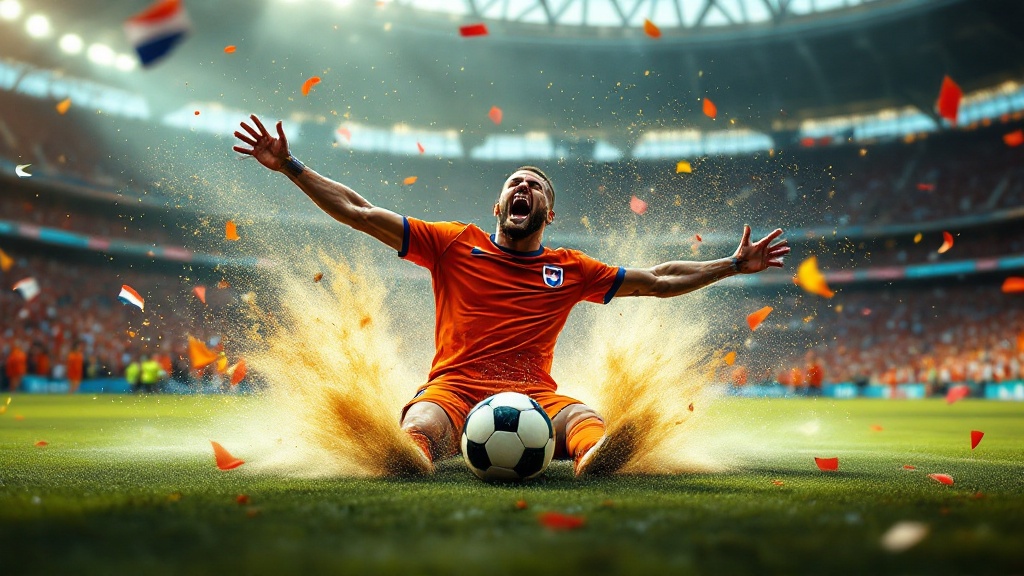 Imagem original da Golmetria sobre lesão de Brasil na Copa do Mundo, imagem cinematográfica gerada por IA; sem fotos reais, rostos identificáveis ou escudos.