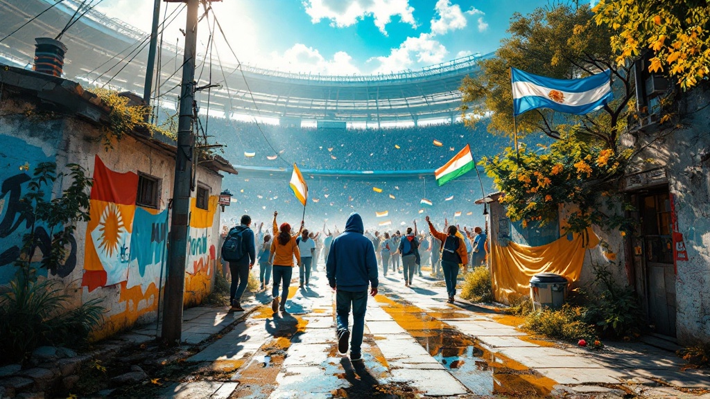 Gráfico de dados original da Golmetria sobre novidade de Argentina na Copa do Mundo, em estilo premium de jornalismo de dados; sem fotos reais, sem semelhança de pessoas reais e sem escudos.