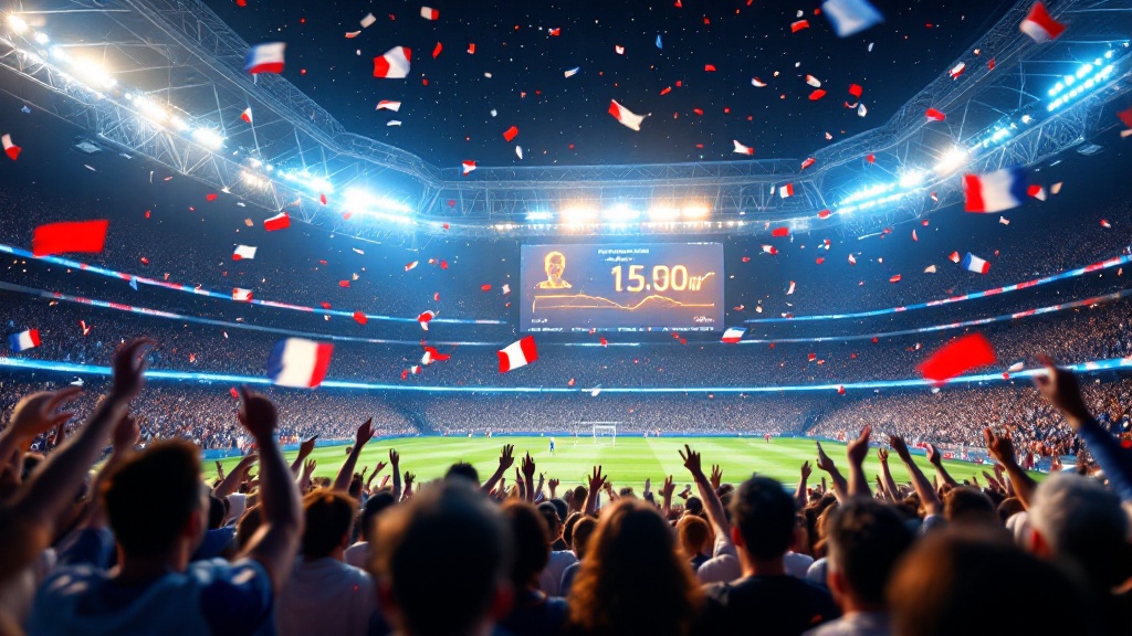 Gráfico de dados original da Golmetria sobre novidade de França na Copa do Mundo, em estilo premium de jornalismo de dados; sem fotos reais, sem semelhança de pessoas reais e sem escudos.